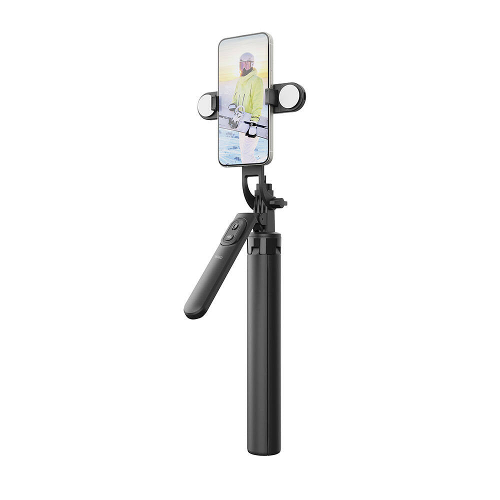 Wiwu Wi-SE012 Canlı Yayın Dolgu Işıklı Teleskopik Tripod ve Selfie Çubuğu Wiwu Wi-SE012 Canlı Yayın Dolgu Işıklı Teleskopik Tripod ve Selfie Çubuğu